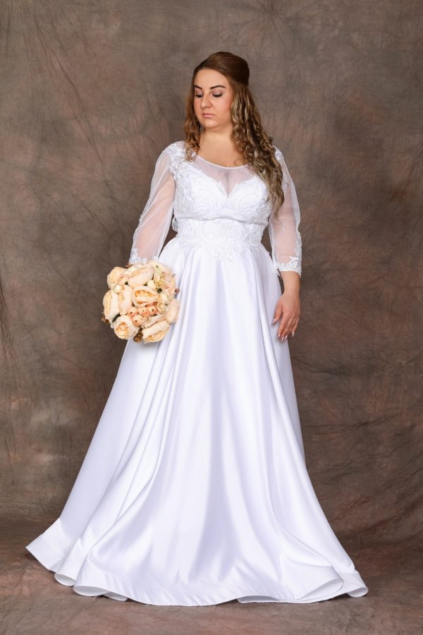 Molett menyasszonyi ruha – 1177